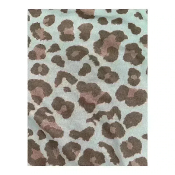 Shein WOMEN'S Tan/Pink Gray Animal Print With Split Hem SIZE-SMALL - Picture 3 of 4